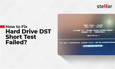 hard drive dst short test not applicable|short dst failed hp meaning.